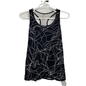 Fabletics Mary Workout Tank‎ Top Size S Back White Athletic Gym Yoga NWT